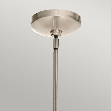 Quintiesse - Lámpara colgante con varilla NYE 6xE14/40W/230V Ø 71,1 cm cromo mate