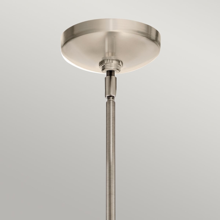 Quintiesse - Lámpara colgante con varilla NYE 6xE14/40W/230V Ø 71,1 cm cromo mate