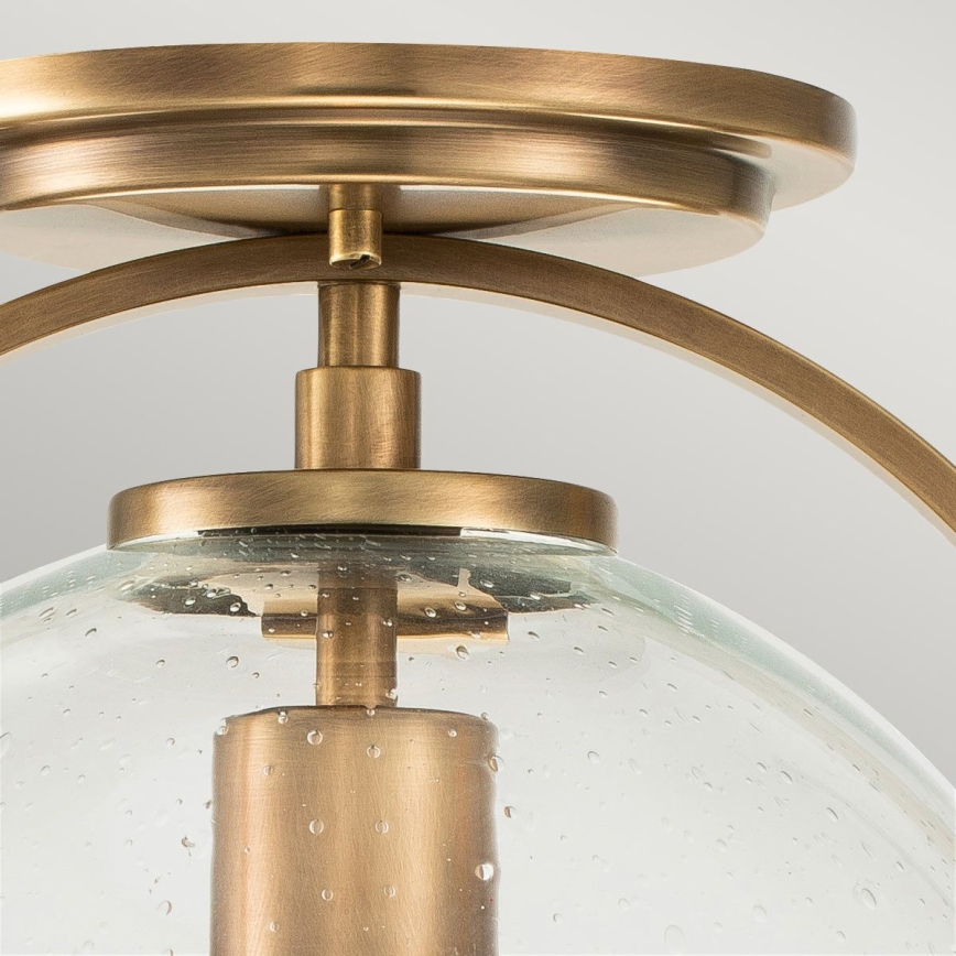 Quintiesse - Lámpara de techo SOMERSET 1xE27/60W/230V Ø 28,2 cm dorada