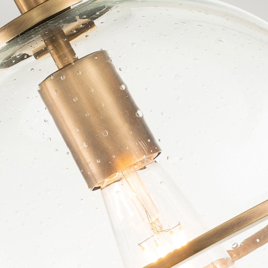 Quintiesse - Lámpara de techo SOMERSET 1xE27/60W/230V Ø 28,2 cm dorada