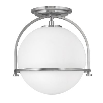 Quintiesse - Lámpara de techo SOMERSET 1xE27/60W/230V Ø 28,2 cm cromo mate