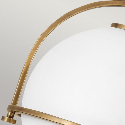 Quintiesse - Lámpara de techo SOMERSET 1xE27/60W/230V Ø 28,2 cm dorado