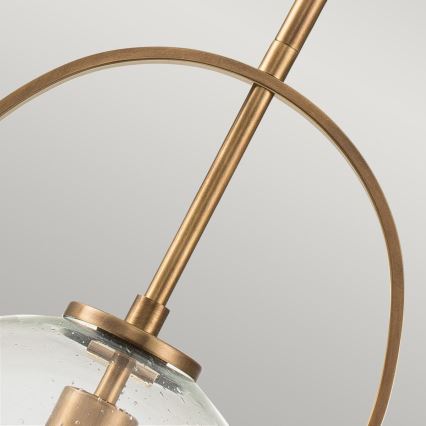 Quintiesse - Lámpara de suspensión con varilla SOMERSET 1xE27/60W/230V Ø 28,9 cm bronce