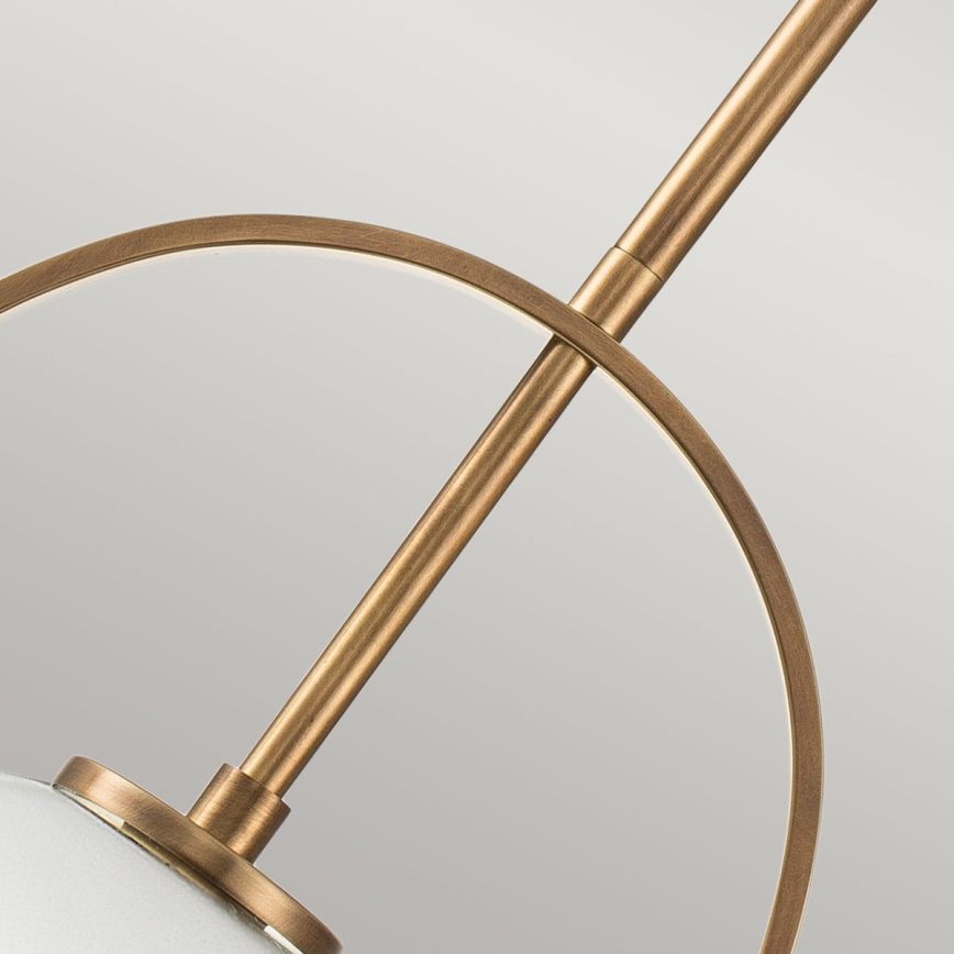 Quintiesse - Lámpara de techo con varilla SOMERSET 1xE27/60W/230V Ø 28,9 cm acabado en bronce