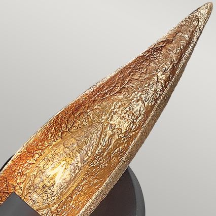 Quintiesse - Aplique de pared WILLOW 1xE14/40W/230V dorado/negro