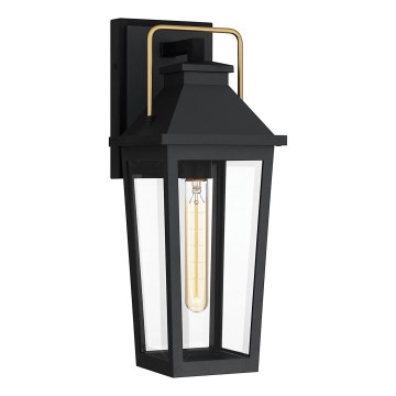 Quoizel - Aplique de exterior BUCKLEY 1xE27/40W/230V IP44 negro