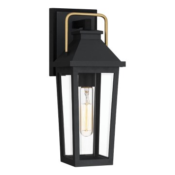 Quoizel - Aplique de exterior BUCKLEY 1xE27/40W/230V IP44 negro