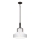 Quoizel - Lámpara colgante con varilla BRECKEN 2xE27/60W/230V negro/acabado en mármol