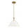 Quoizel - Lámpara colgante MEJIA 1xE27/60W/230V diá. 35,6 cm latón