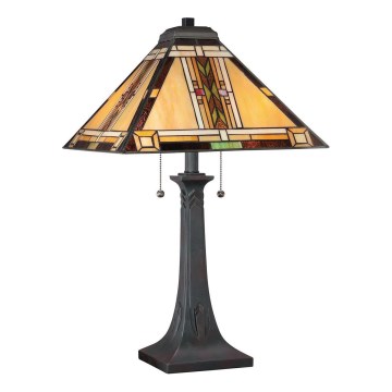 Quoizel - Lámpara de mesa NAVAJO 2xE27/60W/230V