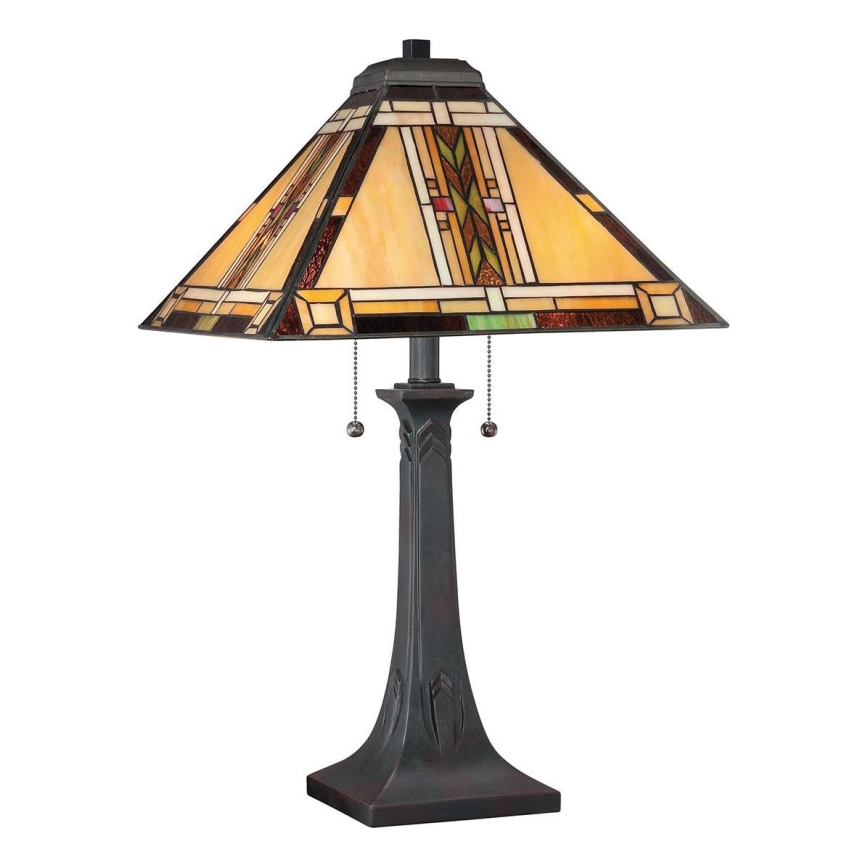 Quoizel - Lámpara de mesa NAVAJO 2xE27/60W/230V