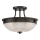 Quoizel - Lámpara de techo MANTLE 2xE27/60W/230V bronce