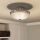 Quoizel - Lámpara de techo MANTLE 2xE27/60W/230V cromo brillante