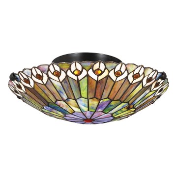Quoizel - Plafón WATKINS 2xE27/60W/230V diá. 42 cm
