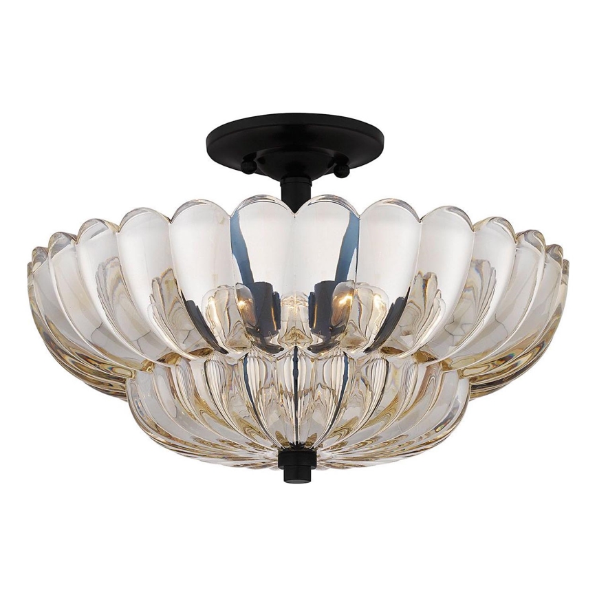 Quoizel - Plafón WHITECAP 4xE14/40W/230V diá. 39,5 cm