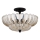 Quoizel - Plafón WHITECAP 4xE14/40W/230V diá. 39,5 cm
