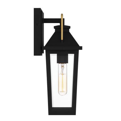 Quoizel - Aplique de exterior BUCKLEY 1xE27/40W/230V IP44 negro