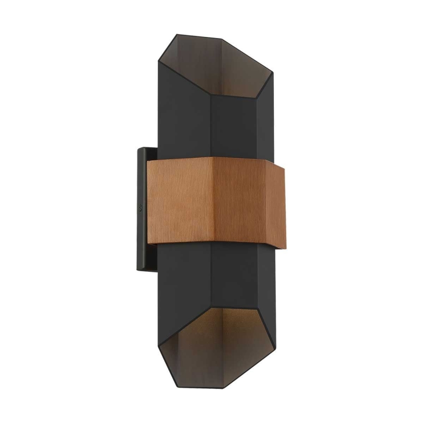 Quoizel - Aplique LED para exterior CHASM 2xLED/5,5W/230V IP44