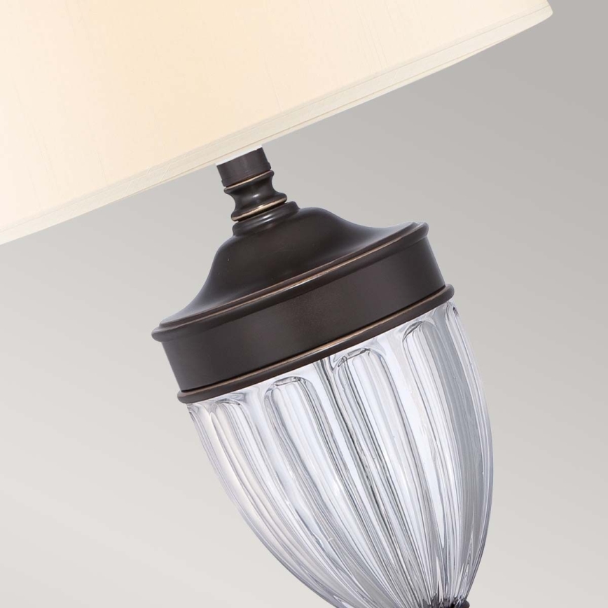 Quoizel - Lámpara de mesa DENNISON 1xE27/60W/230V bronce