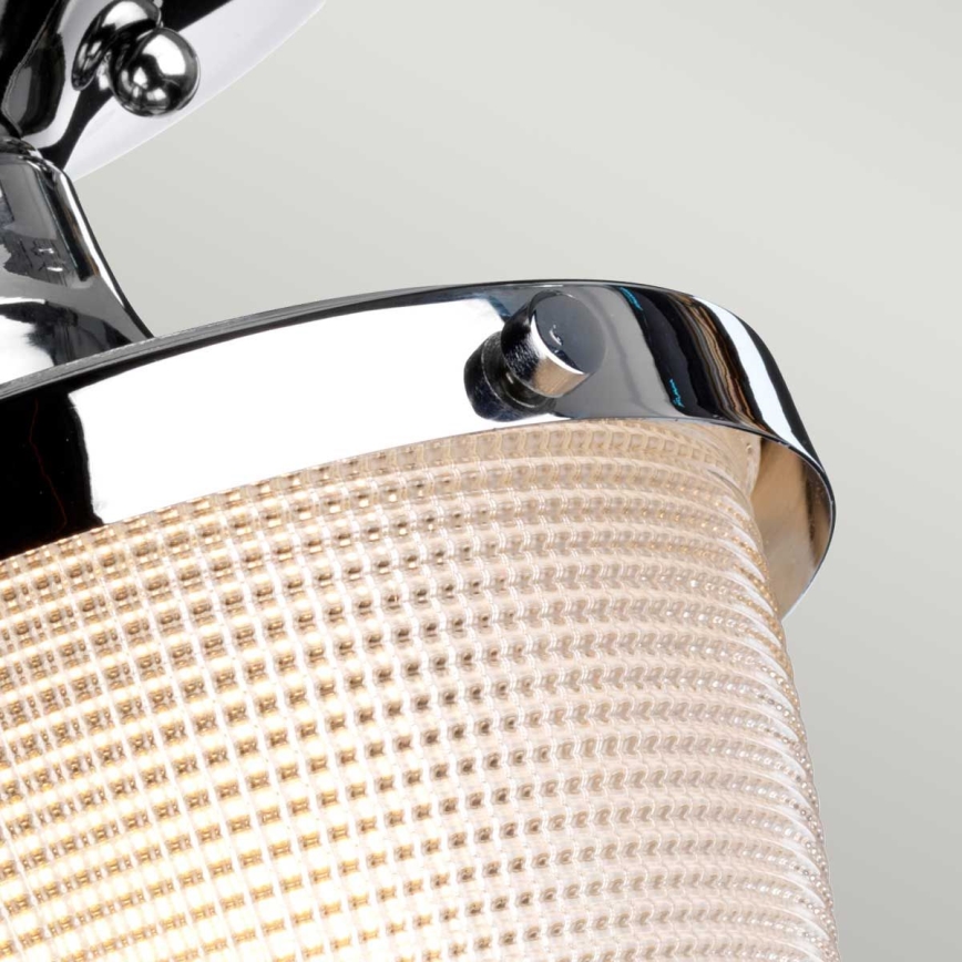 Quoizel - Plafón de baño DUBLIN 1xE27/40W/230V IP44 cromo brillante