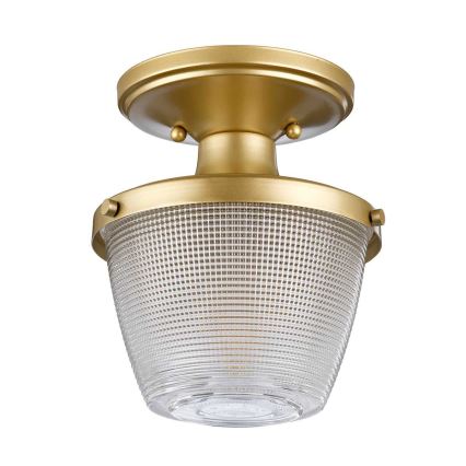 Quoizel - Plafón de baño DUBLIN 1xE27/40W/230V IP44 dorado