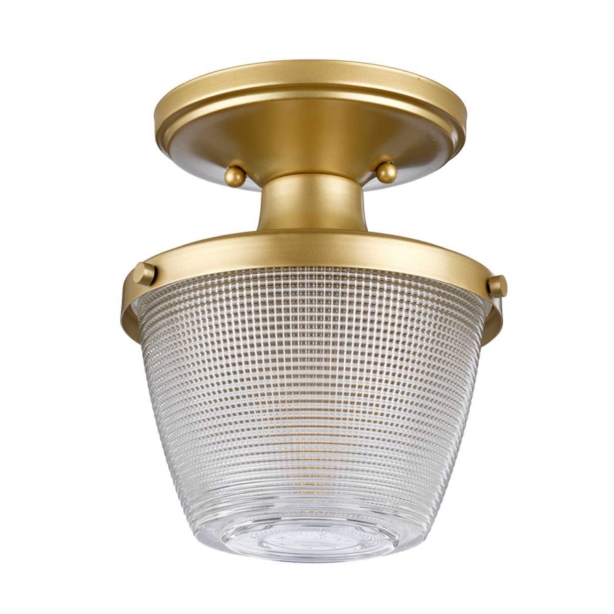 Quoizel - Plafón de baño DUBLIN 1xE27/40W/230V IP44 dorado