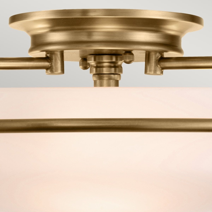 Quoizel - Lámpara de techo GRIFFIN 3xE27/60W/230V, acabado en bronce