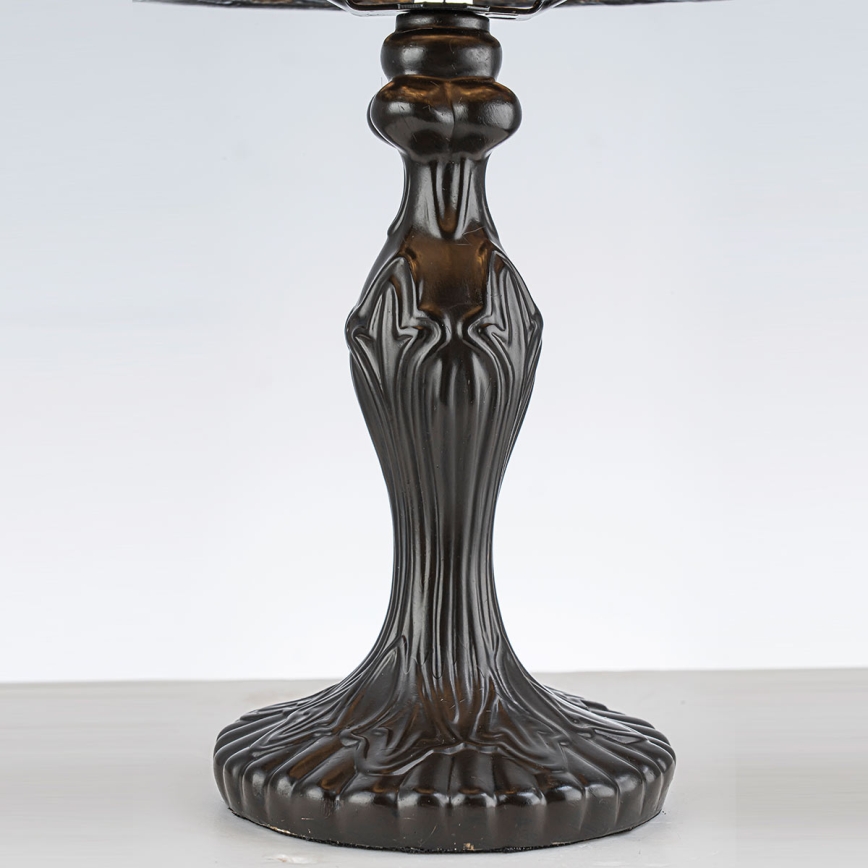 Quoizel - Lámpara de sobremesa Tiffany LARISSA 1xE14/40W/230V, diámetro 20 cm