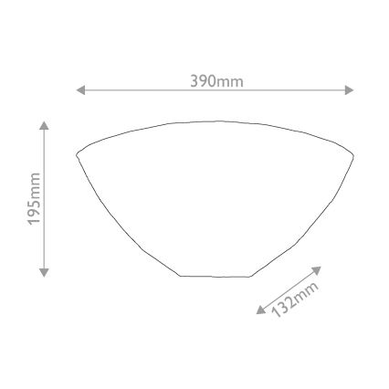 Quoizel - Aplique de pared Tiffany LARISSA 2xE14/40W/230V