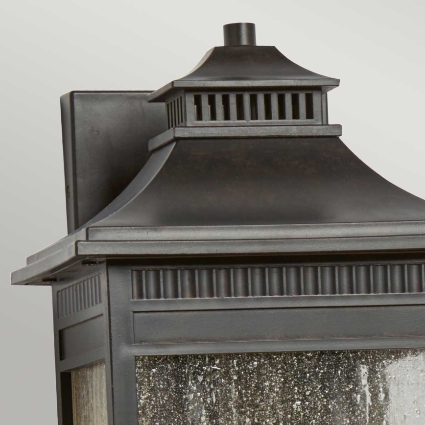 Quoizel - Aplique de exterior LIVINGSTON 2xE14/40W/230V IP44