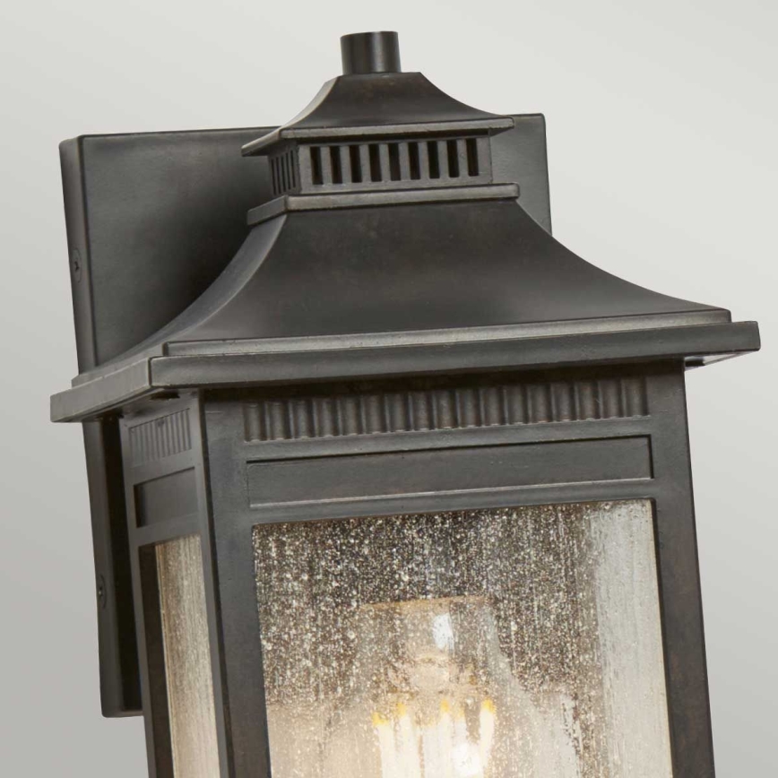 Quoizel - Aplique de exterior LIVINGSTON 1xE27/60W/230V IP44