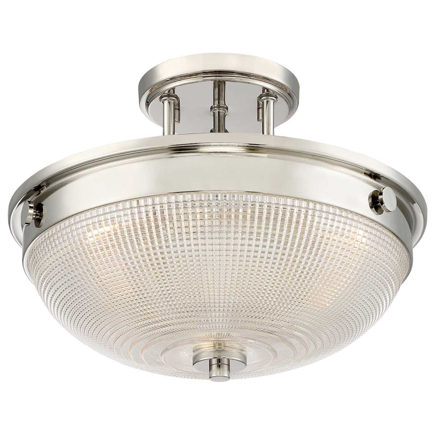 Quoizel - Lámpara de techo MANTLE 2xE27/60W/230V cromo brillante