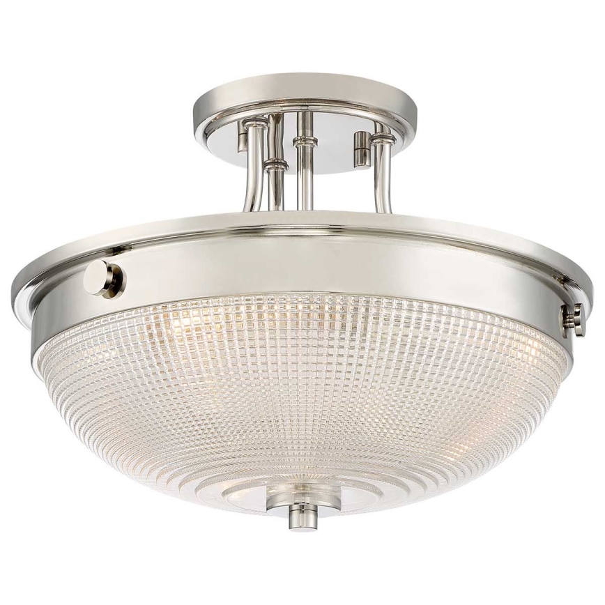 Quoizel - Lámpara de techo MANTLE 2xE27/60W/230V cromo brillante