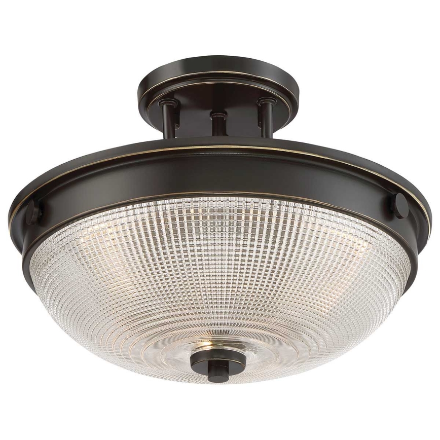 Quoizel - Lámpara de techo MANTLE 2xE27/60W/230V bronce