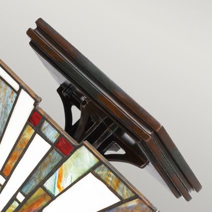 Quoizel - Lámpara de techo Tiffany MAYBECK 2xE27/60W/230V