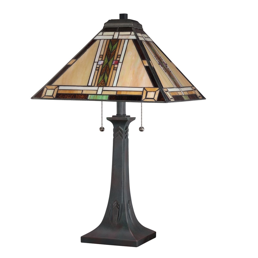 Quoizel - Lámpara de mesa NAVAJO 2xE27/60W/230V