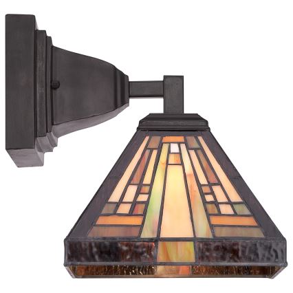Quoizel - Aplique de pared Tiffany STEPHEN 1xE27/100W/230V