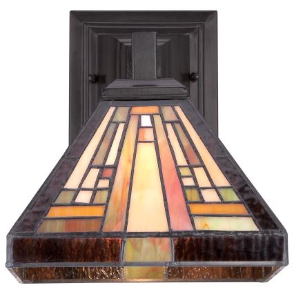 Quoizel - Aplique de pared Tiffany STEPHEN 1xE27/100W/230V