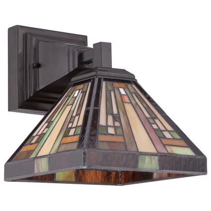 Quoizel - Aplique de pared Tiffany STEPHEN 1xE27/100W/230V