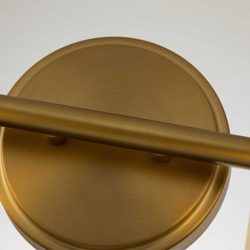 Quoizel - Aplique de pared LED para baño SWELL 2xG9/3W/230V IP44 dorado