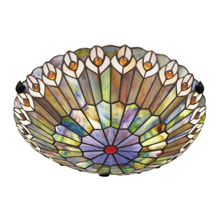 Quoizel - Plafón WATKINS 2xE27/60W/230V diá. 42 cm