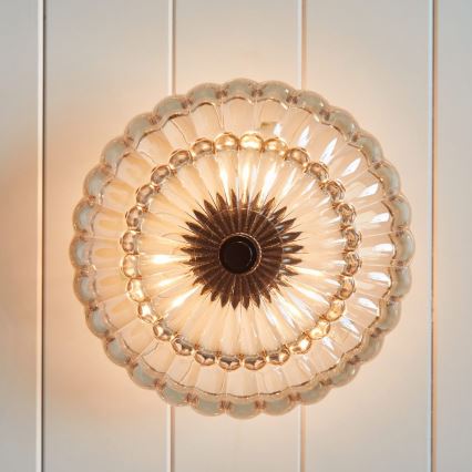 Quoizel - Plafón WHITECAP 3xE14/40W/230V diá. 29,7 cm