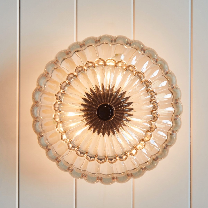 Quoizel - Plafón WHITECAP 3xE14/40W/230V diá. 29,7 cm