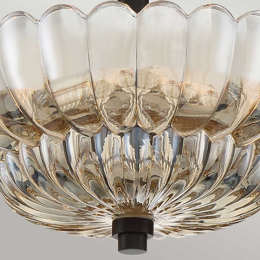 Quoizel - Plafón WHITECAP 3xE14/40W/230V diá. 29,7 cm