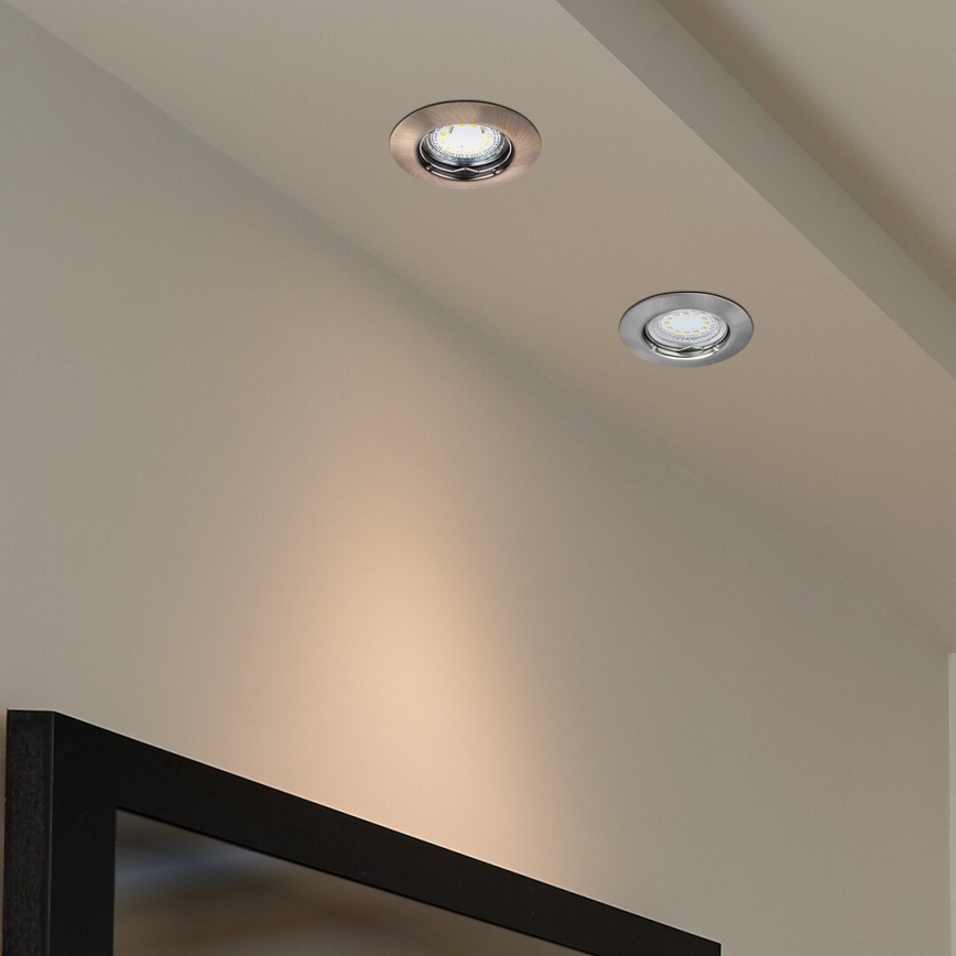 Rabalux - SET 3xLED Lámpara empotrada 3xGU10/3W/230V IP40