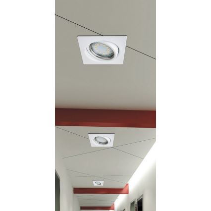 Rabalux 1055 - SET 3x Iluminación LED empotrada de techo LITE 3xGU10-LED/3W/230V