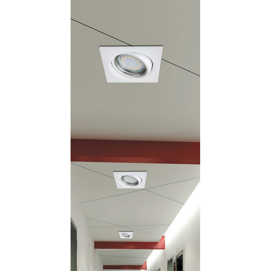 Rabalux 1055 - SET 3x Iluminación LED empotrada de techo LITE 3xGU10-LED/3W/230V