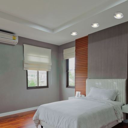 Rabalux 1072 - SET 3x Iluminación LED empotrada para el baño RANDY 3xLED/4W/230V