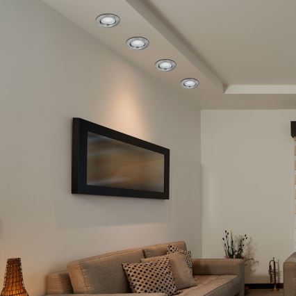 Rabalux - SET 3xLED Lámpara empotrada 3xGU10/3W/230V IP40