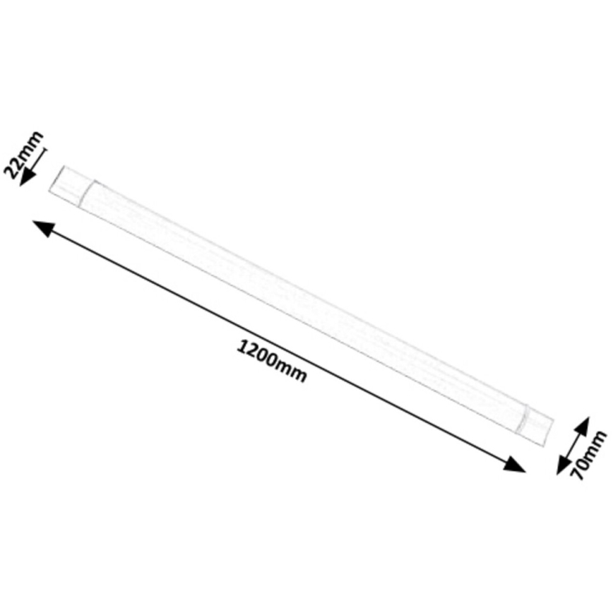 Rabalux - Lámpara LED debajo del gabinete LED/40W/230V